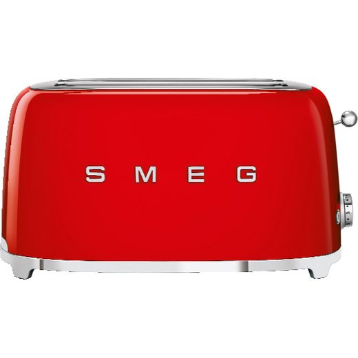 Smeg 50's Retro TSF02RDUK 4 Slice Toaster - Red