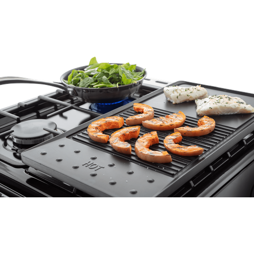 Rangemaster Classic 60 Dual Fuel Cooker - Black / Chrome