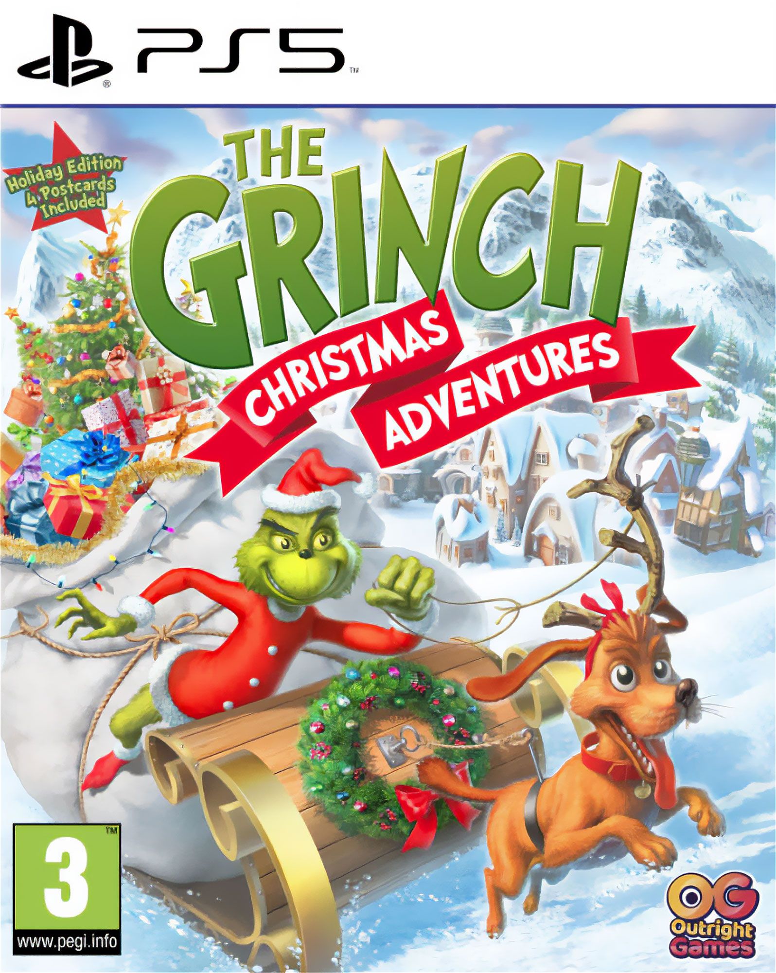 Sony The Grinch Christmas Adventures - PlayStation 5 - Action Adventure Game - English