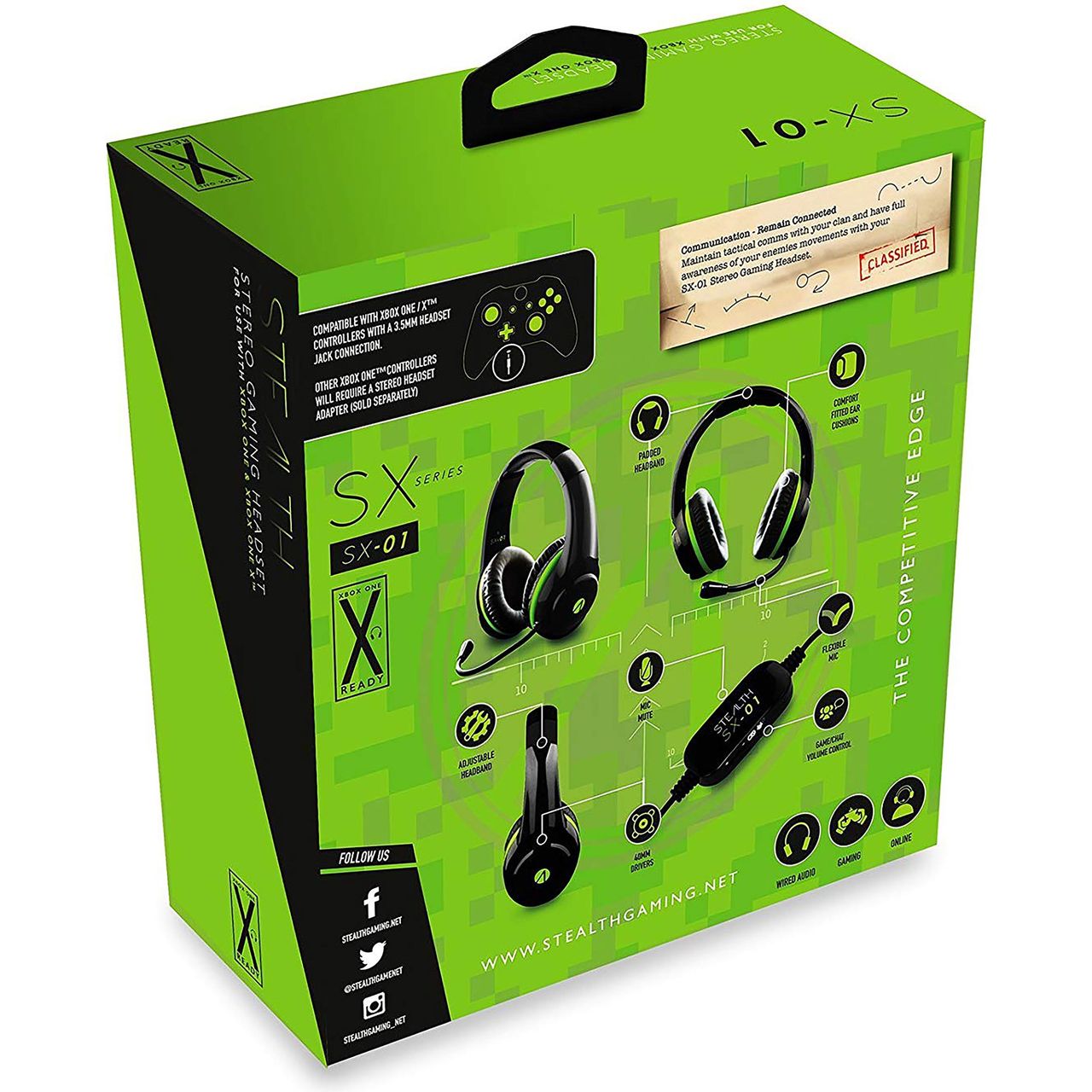 stealth sx 01 headset