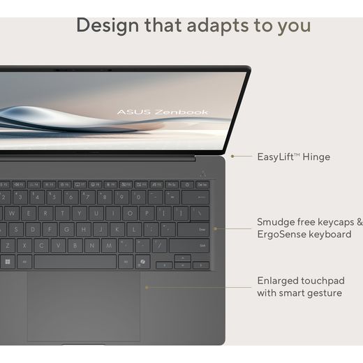 ASUS Zenbook A14 WUXGA 14” Laptop | UX3407QA-QD244W | ao.com