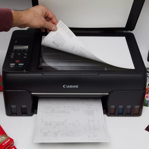 Canon PIXMA G650 Wireless Inkjet Printer - Black - Photocopying