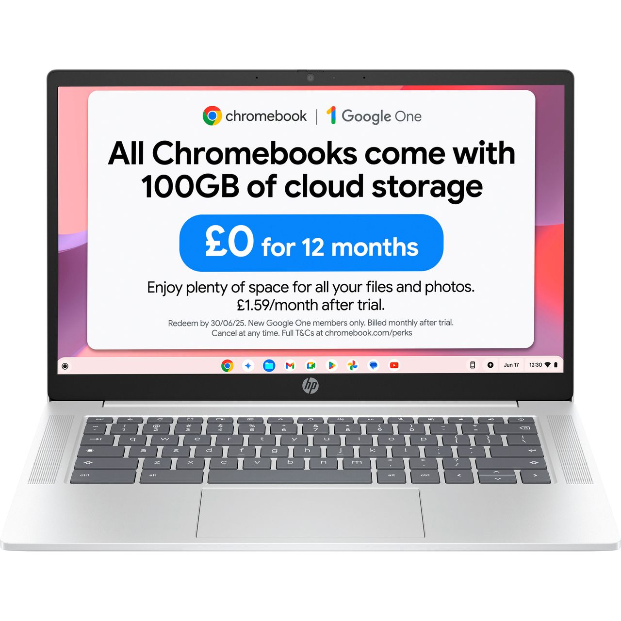 HP 14” HD 14a-nf0002na Chromebook | A20JBEA#ABU | ao.com
