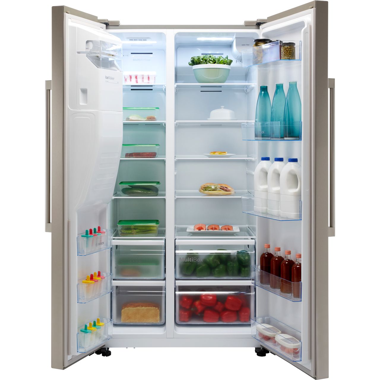 Bosch KAD93VIFPG Serie 6 91cm Frost Free American Fridge Freezer