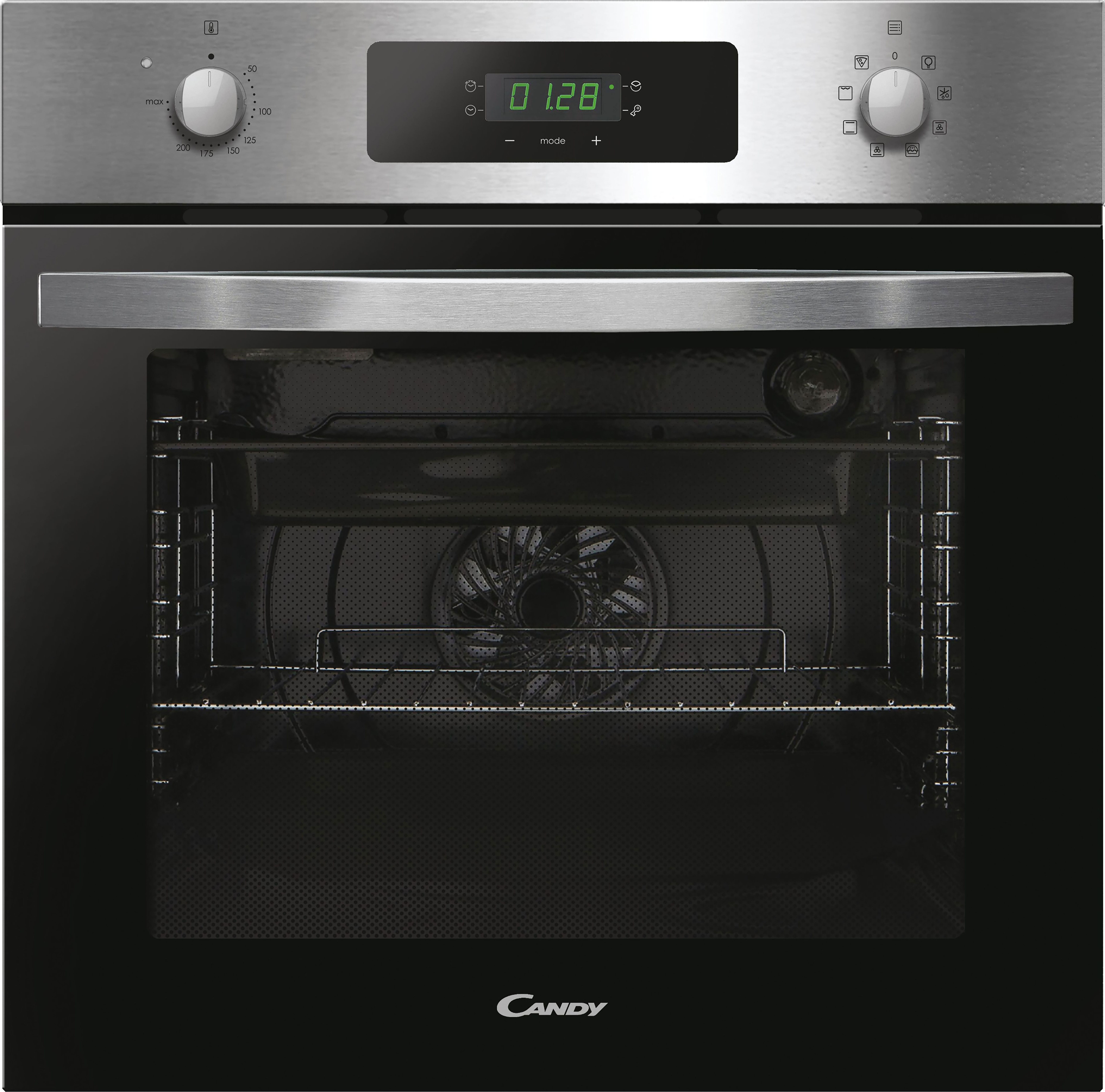Candy Idea FIDCX615 Built In Electric Single Oven - Stainless Steel - A+ Rated, Stainless Steel