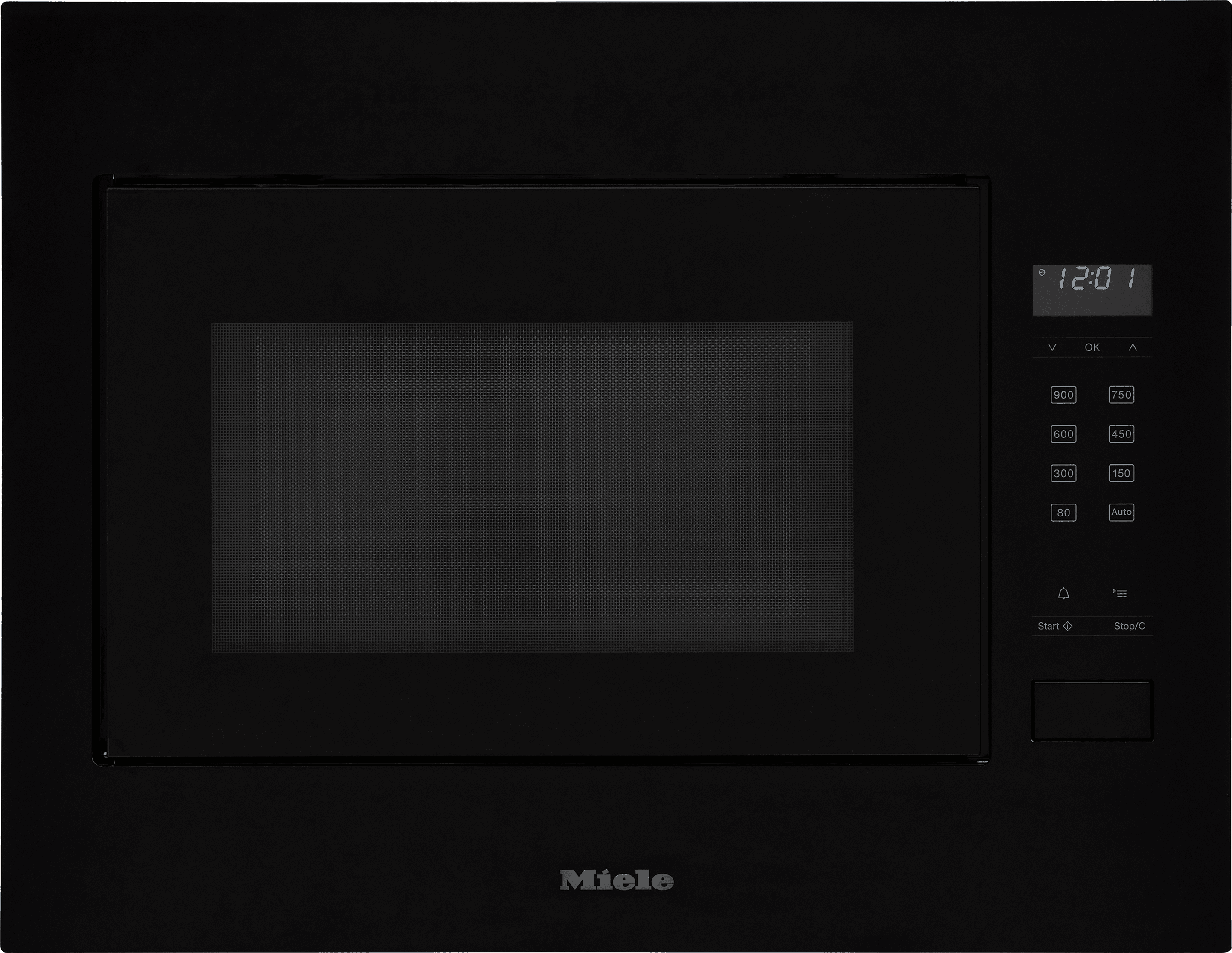 Miele M2240SC 45cm tall, 60cm wide, Built In Microwave - Black, Black