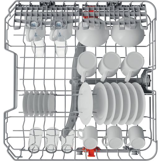 Hotpoint Standard Dishwasher - Stainless Steel  - Rack shelf shot