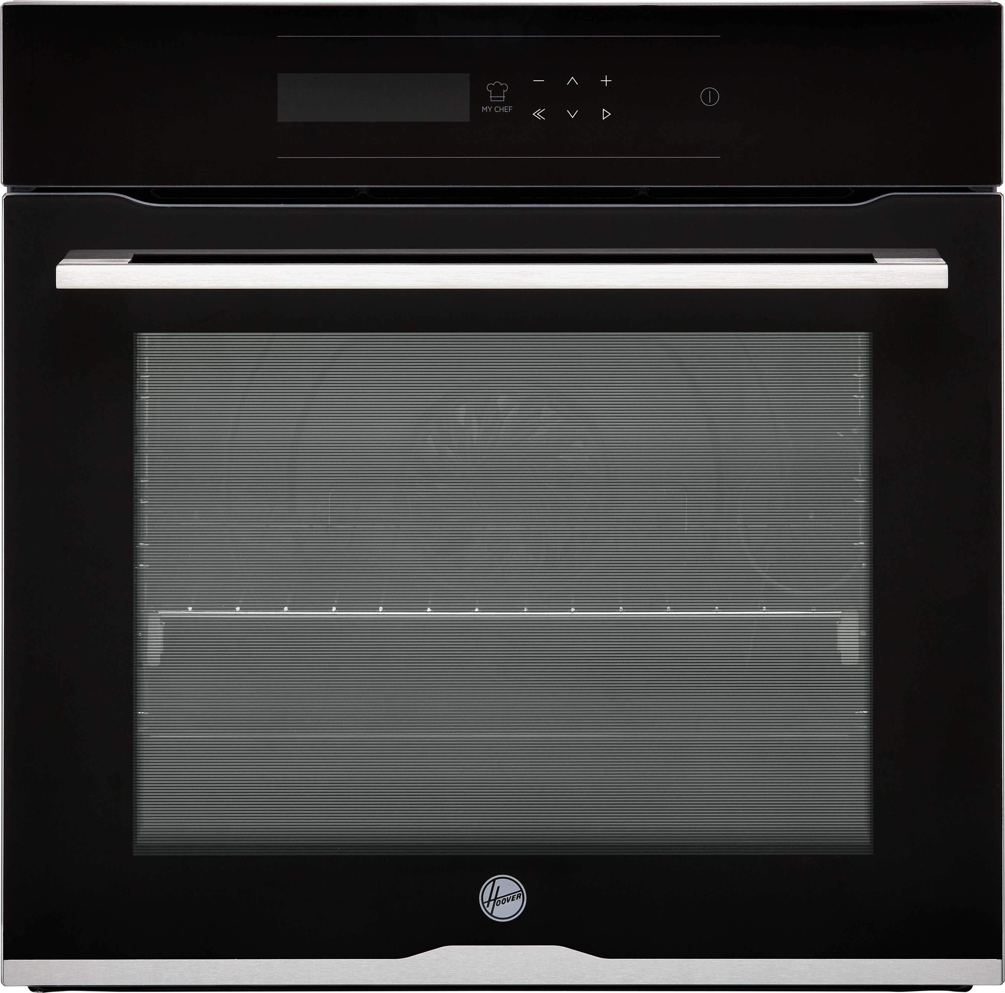 Hoover H-OVEN 500 HOC5S0978INPWF Wifi Connected Built In Electric Single Oven and Pyrolytic Cleaning - Black - A+ Rated, Black