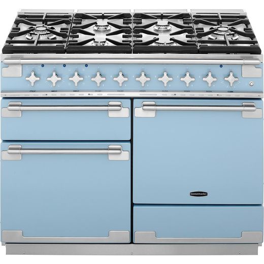 Rangemaster Elise ELS110DFFCA 110cm Dual Fuel Range Cooker - China Blue