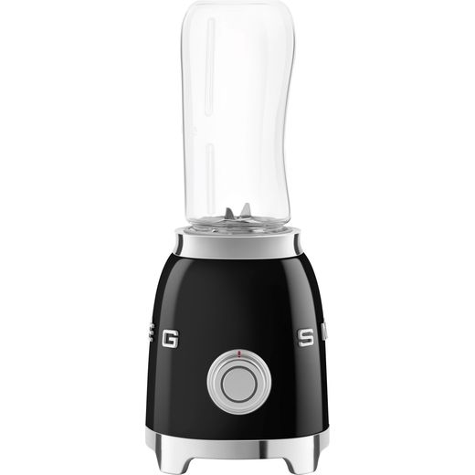 Smeg 50's Retro PBF01BLUK Blender & Smoothie Maker - Black - Side shot