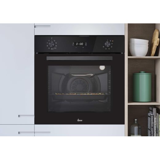 Hoover H-OVEN 300 Built In Electric Single Oven - Black - Oven in kitchen shot 