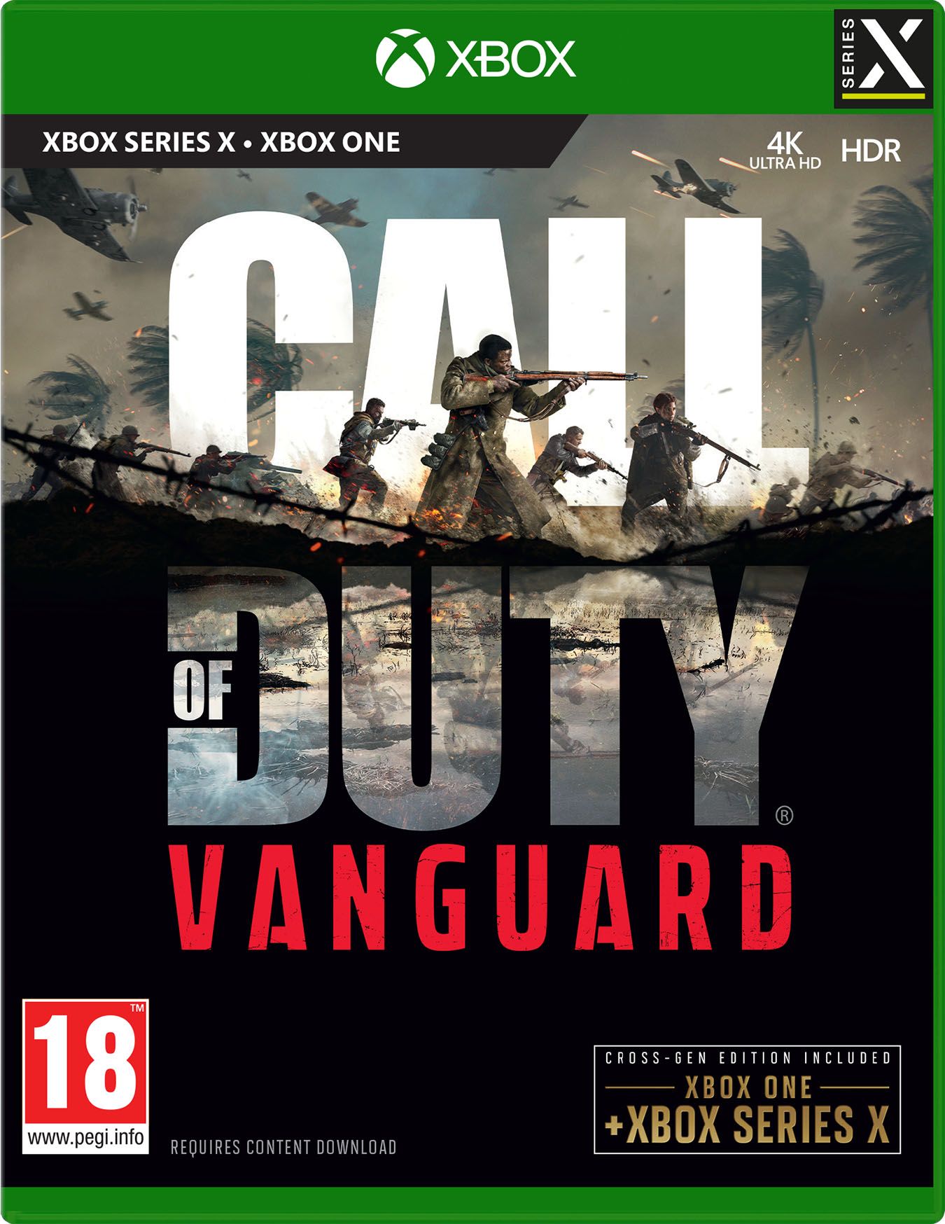 Photos - Game Call Of Duty: Vanguard for Xbox Series X, White MSREFPACT29562
