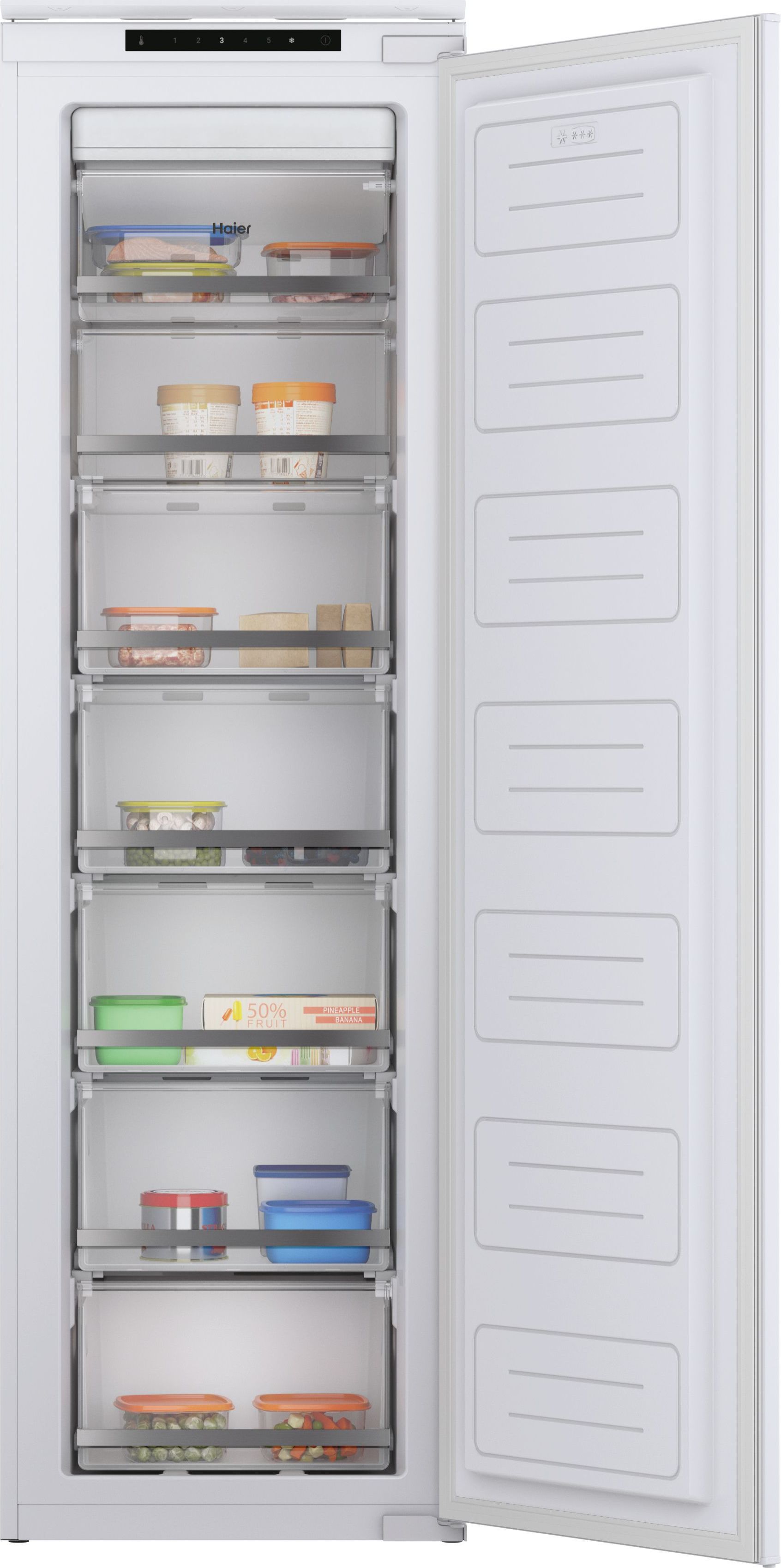Haier White Upright Freezer 200L - No Frost - E Rated