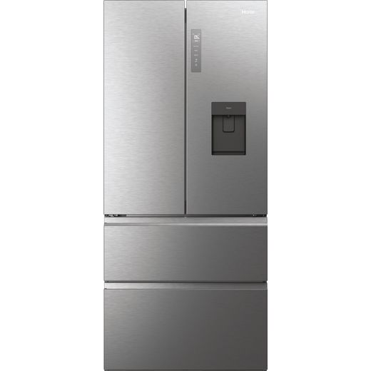 Haier HFW7819EWMP Wifi Connected American Fridge Freezer - Platinum - E Rated