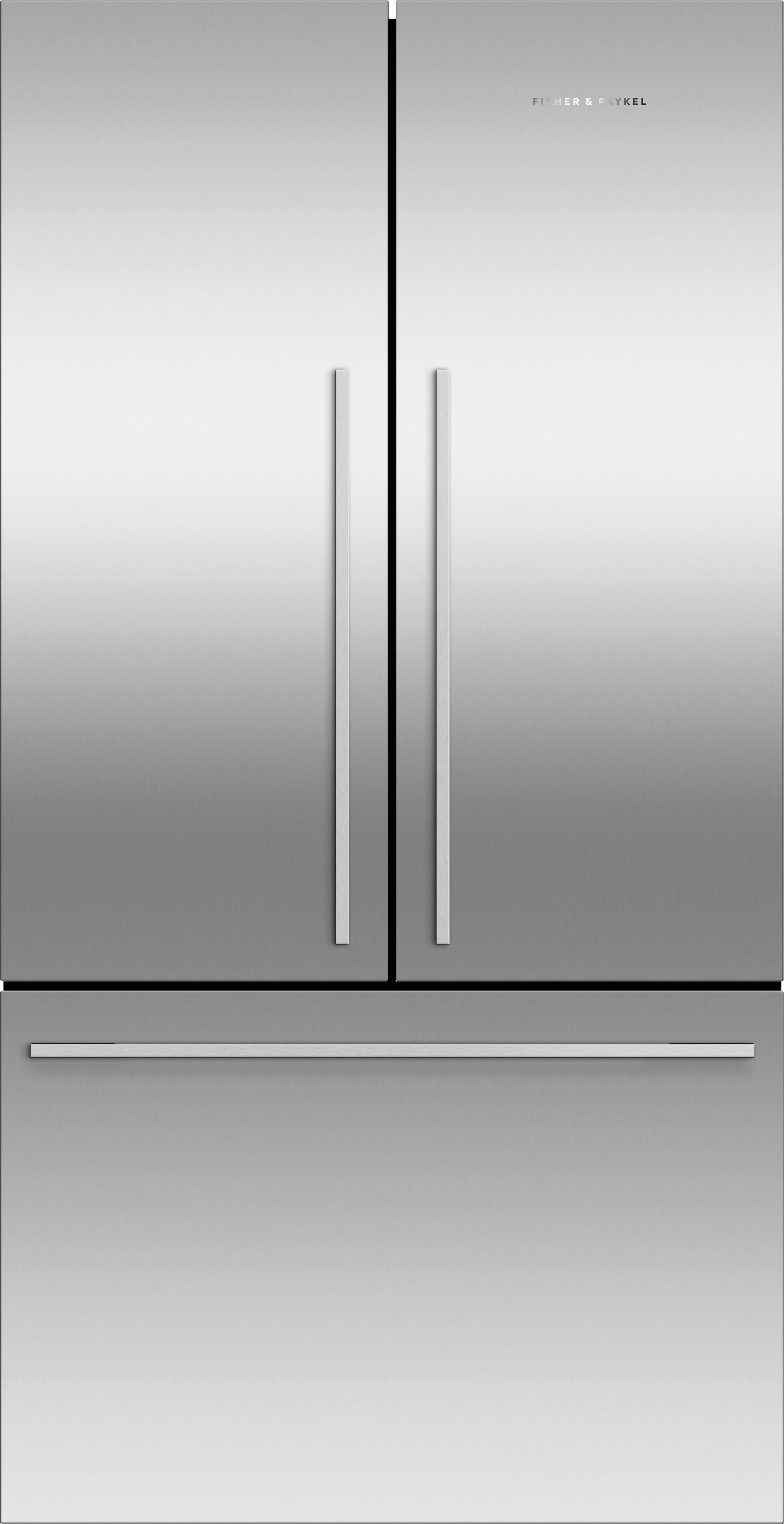 Fisher & Paykel Series 7 Contemporary RF610ADJX7 Wifi Connected Plumbed Frost Free American Fridge Freezer - Stainless Steel - E Rated, Stainless Steel