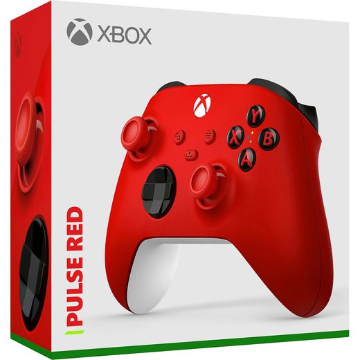 Xbox V2 Wireless Gaming Controller For Android,PC,Xbox One,Xbox One S,Xbox One X,Xbox Series S,Xbox Series X,iOS - Pulse Red - Box shot