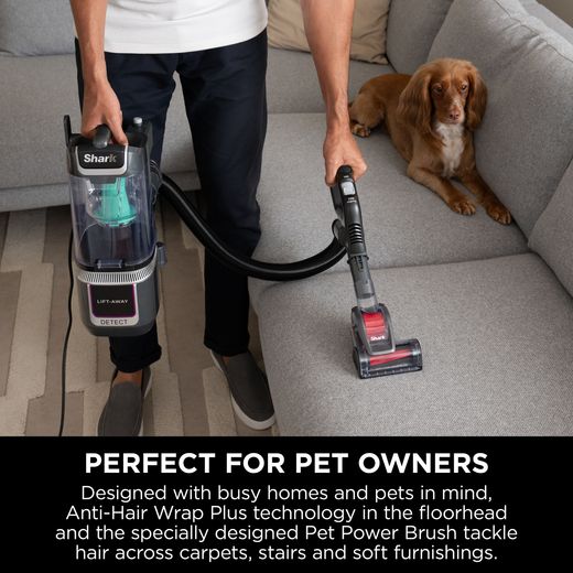 Shark Detect Pet Pro LA450UKT Upright Vacuum Cleaner - Annotation - Perfect for pet owners tho
