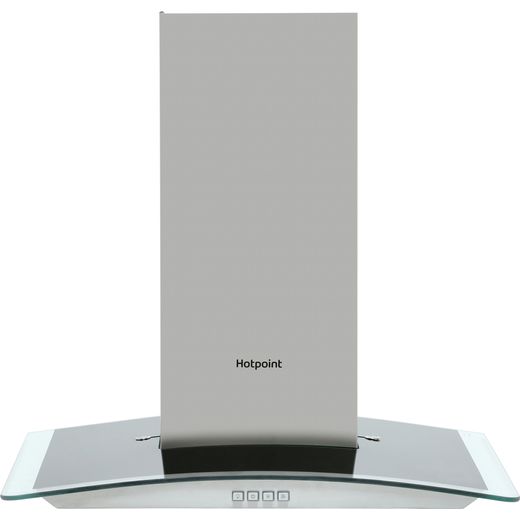 Hotpoint PHGC6.4FLMX 60 cm Chimney Cooker Hood - Stainless Steel