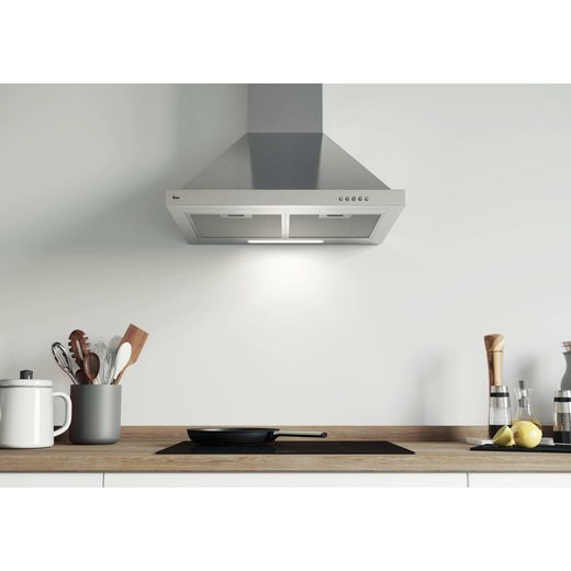 Hoover H-HOOD 300 HCE160X 60cm Chimney Cooker Hood - Stainless Steel - Cooker hood in kitchen