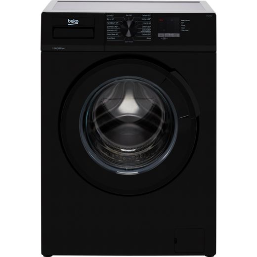 Beko WTL64051B 6Kg Washing Machine with 1400 rpm - Black - D Rated
