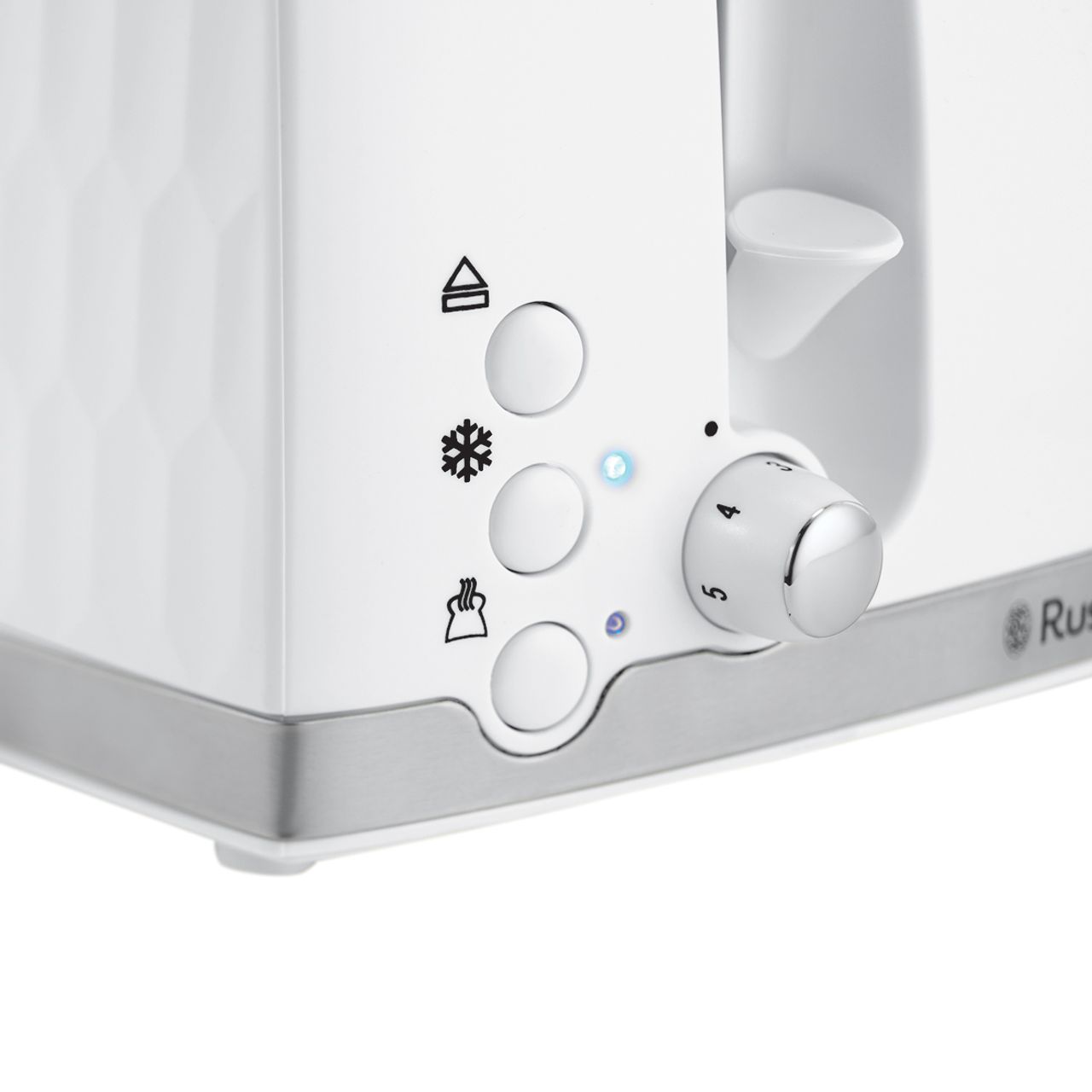 white honeycomb toaster