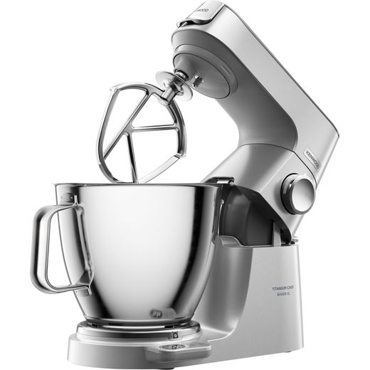 Kenwood Chef Titanium XL KVL85.004SI - Silver - Left perspective shot