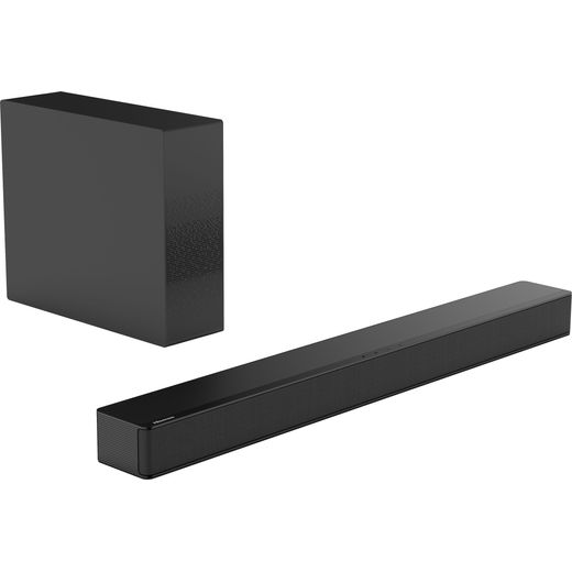 Hisense HS2100 Bluetooth 2.1 Soundbar - Black - Right perspective