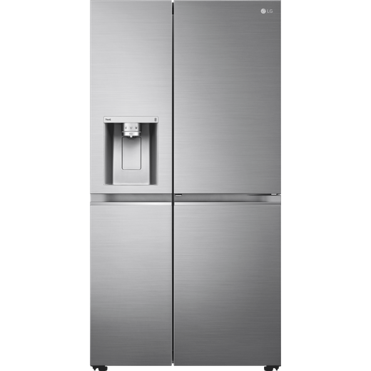 LG Door-in-Door™ GSJV91PZAE American Fridge Freezer - Steel