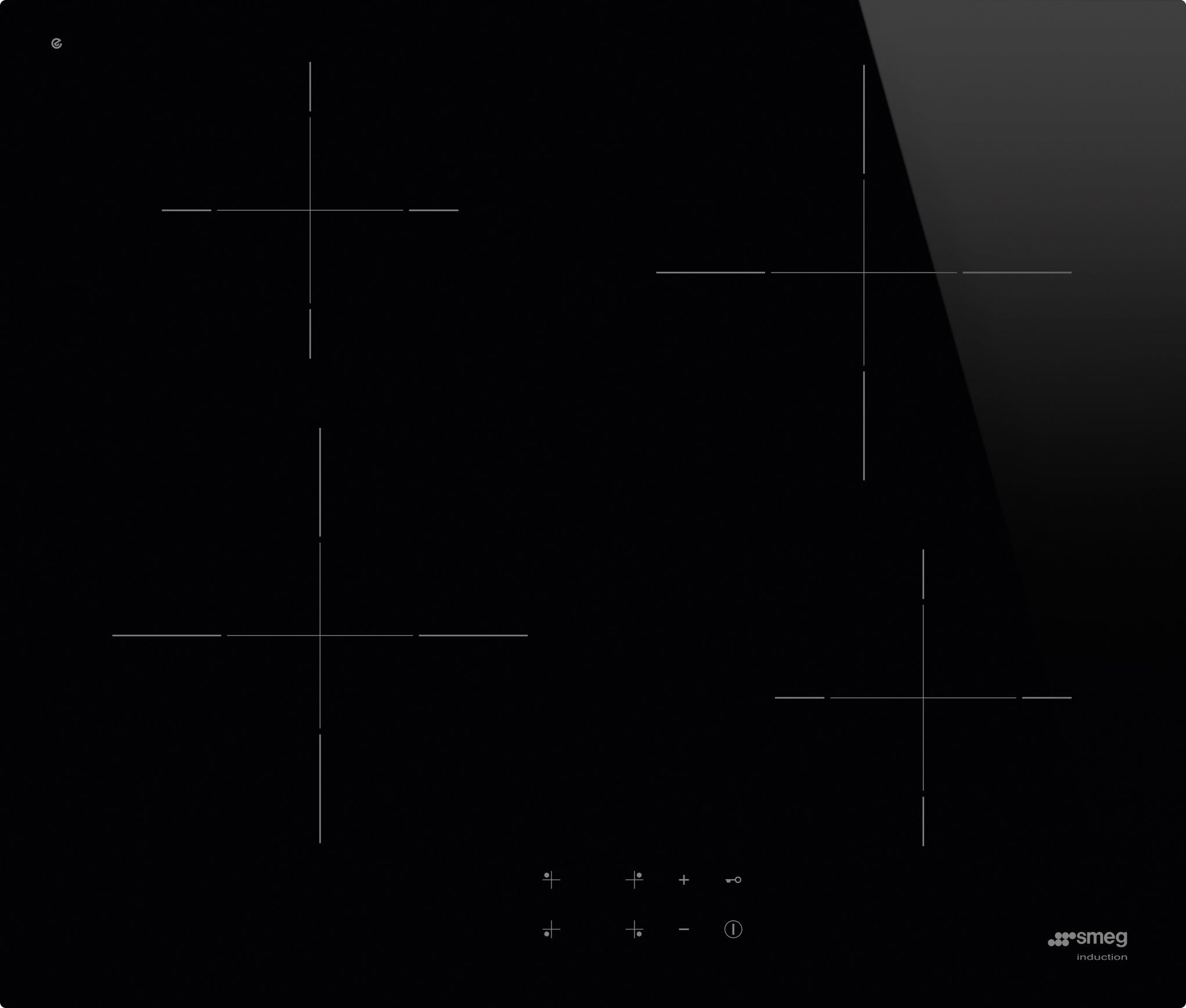 Image of Smeg SI2641DUK 60cm Induction Hob - Black, Black