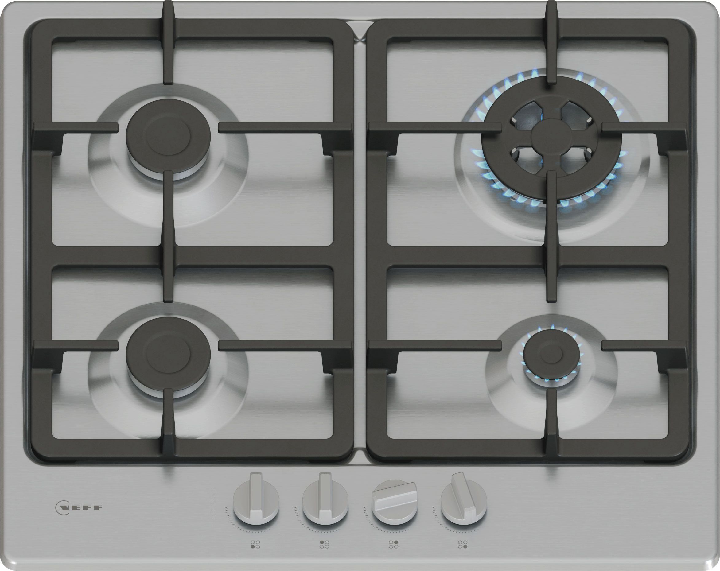 NEFF 60cm Gas Hob - Stainless Steel