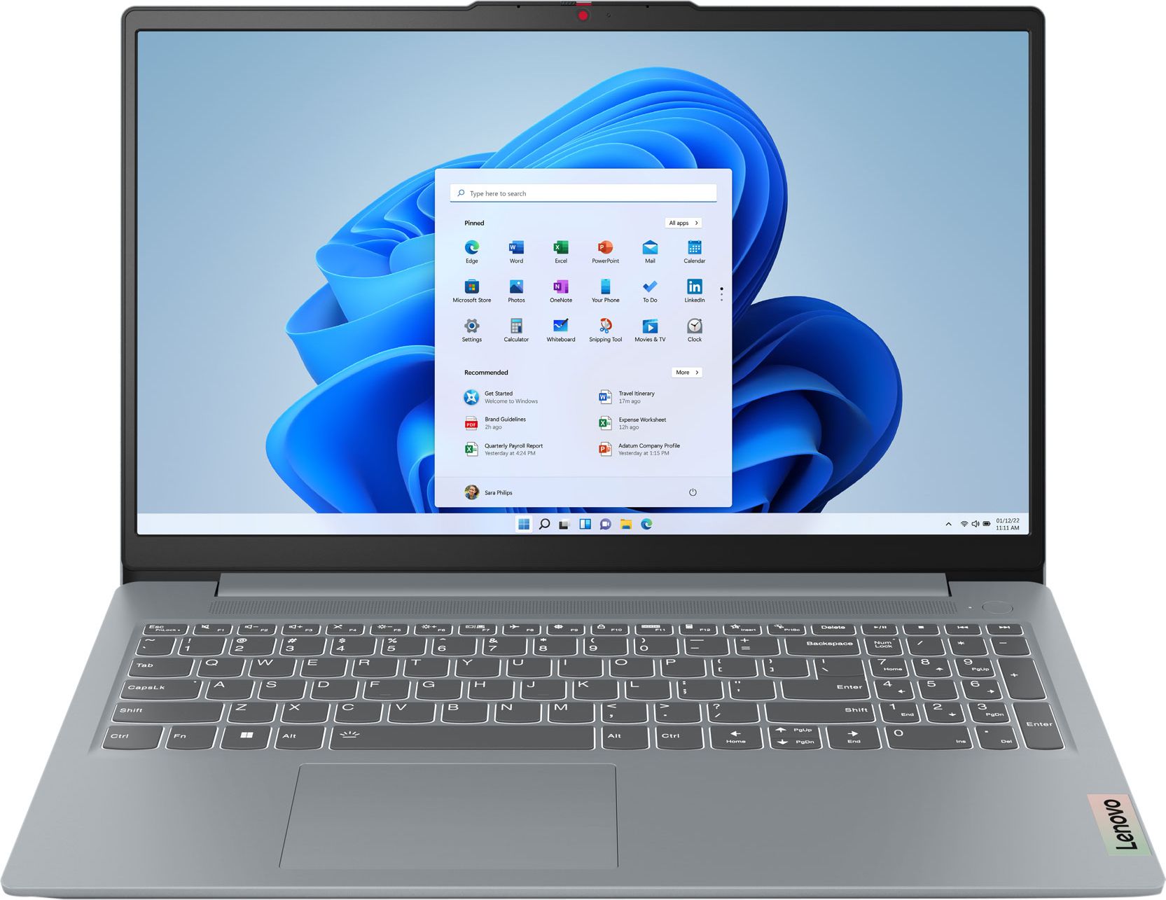 Lenovo IdeaPad Slim 3 - Laptop - 15.6 inch FHD - Intel Core i5 - 8GB RAM - 512GB SSD - Grey