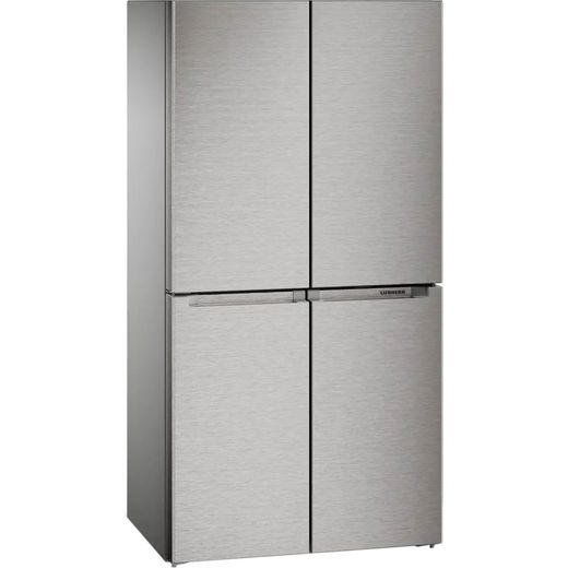 Liebherr Pure American Fridge Freezer - Stainless Steel - Right perpsective shot