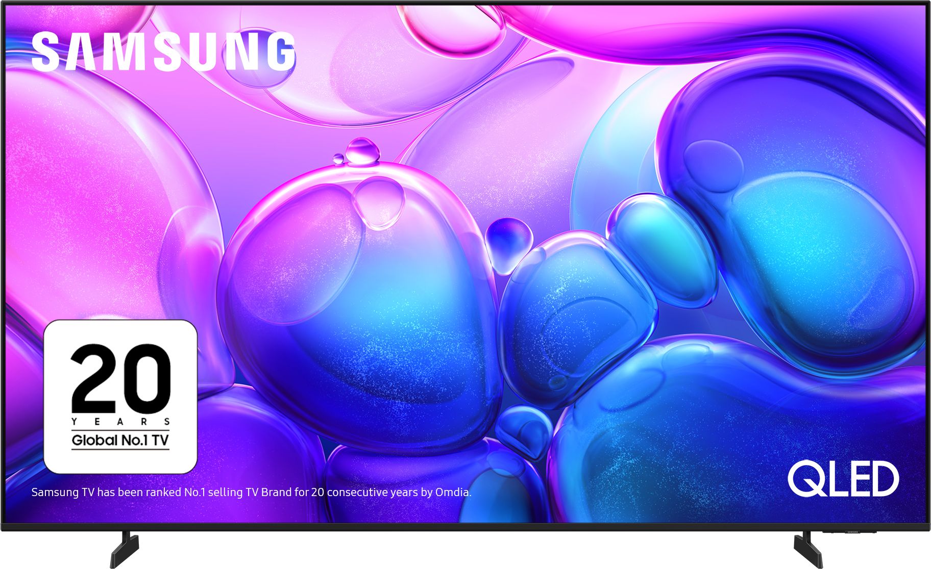 Samsung 85" QLED 4K Smart TV QE85Q6F - Black