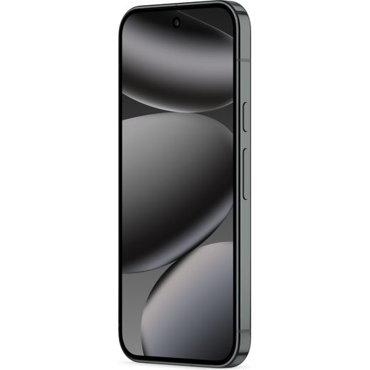 Google Pixel 10 Pro 128GB Smartphone in Obsidian Black - Left perpsective shot 