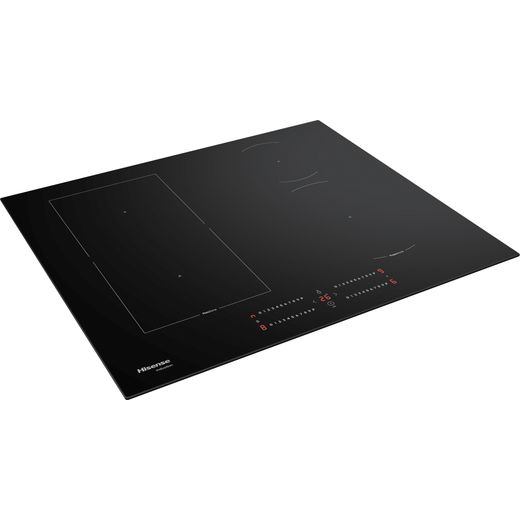 Hisense Hi4 HIC6422BSC 60cm Induction Hob - Black - right perpsective shot