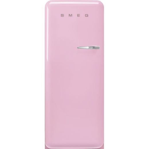 Smeg Left Hand Hinge FAB28LPK5 Fridge - Pink - D Rated