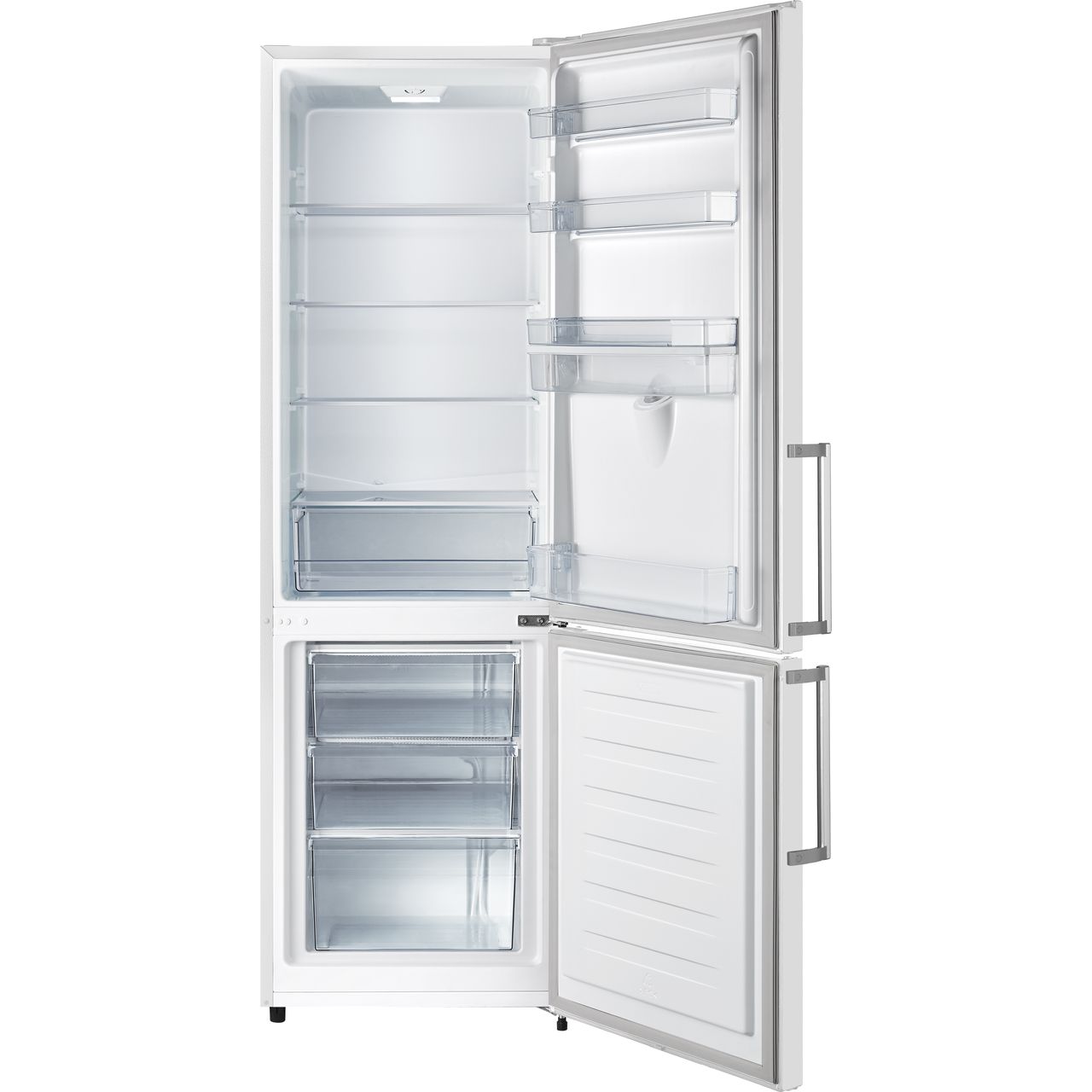 fridgemaster mc55265df 70 30 fridge freezer