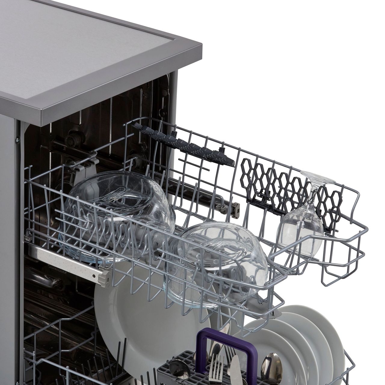 Beko DVS04020S Freestanding 10 Place Setting Slimline 45cm Dishwasher