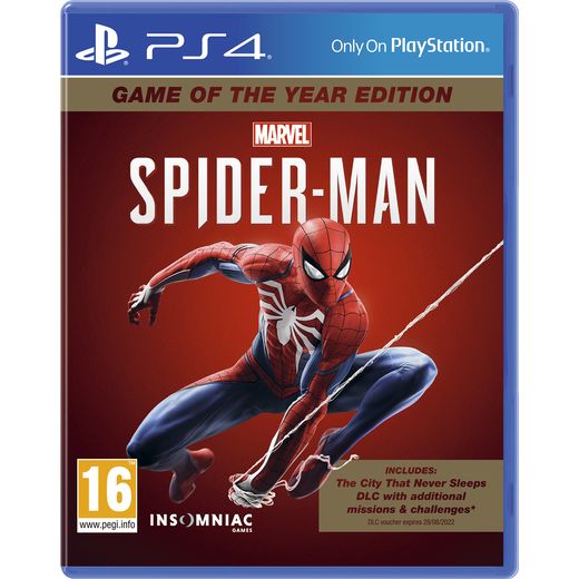 Spiderman GOTY Edition for Sony PlayStation