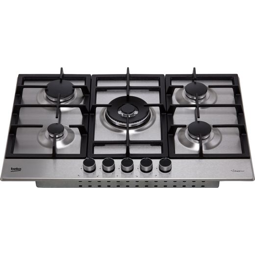 Beko HIAW75225SXE 75cm Gas Hob - Stainless Steel