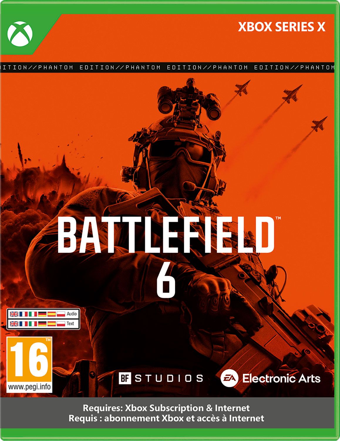 Xbox - Battlefield 6 Phantom Edition - Shooter Game - Deluxe Edition