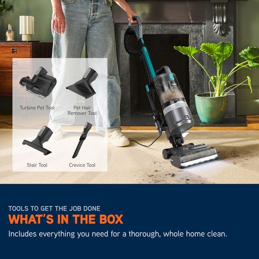 Vax LiftOut Reach Pet-Design CDUP-LORP Upright Vacuum Cleaner - Annotation - What in the box shot