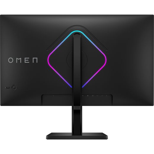 HP OMEN 27" Quad HD 280Hz Gaming Monitor with FreeSync™ Premium with NVidia G-Sync - Black - back shot