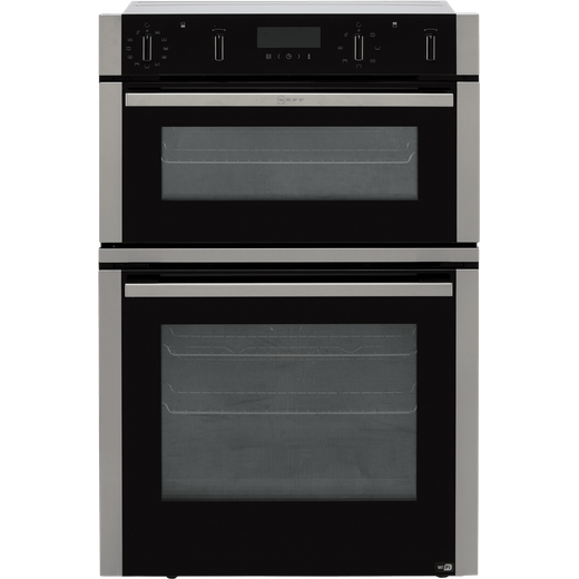 NEFF N50 U2ACM7HH0B Built In WiFi Connected Electric Double Oven - Stainless Steel - A/B Rated