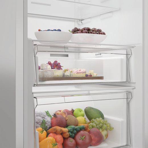 Indesit MLINF 1442 W4UK 186cm Fridge - White - Internal shot