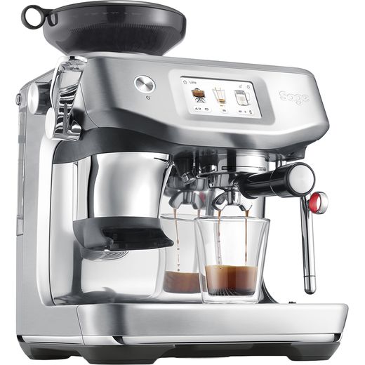 Sage The Barista Touch™ Impress with Cold Brew Espresso Coffee Machine - Stainless Steel - Right perspective