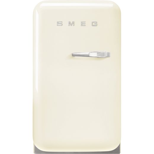 Smeg Left Hand Hinge FAB5LCR5 Fridge - Cream - D Rated