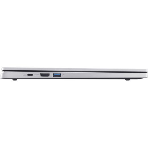 Acer Aspire Lite AL15-61P Laptop - AMD Ryzen™ 7, 512GB SSD, 16 GB RAM - Silver - Port shot