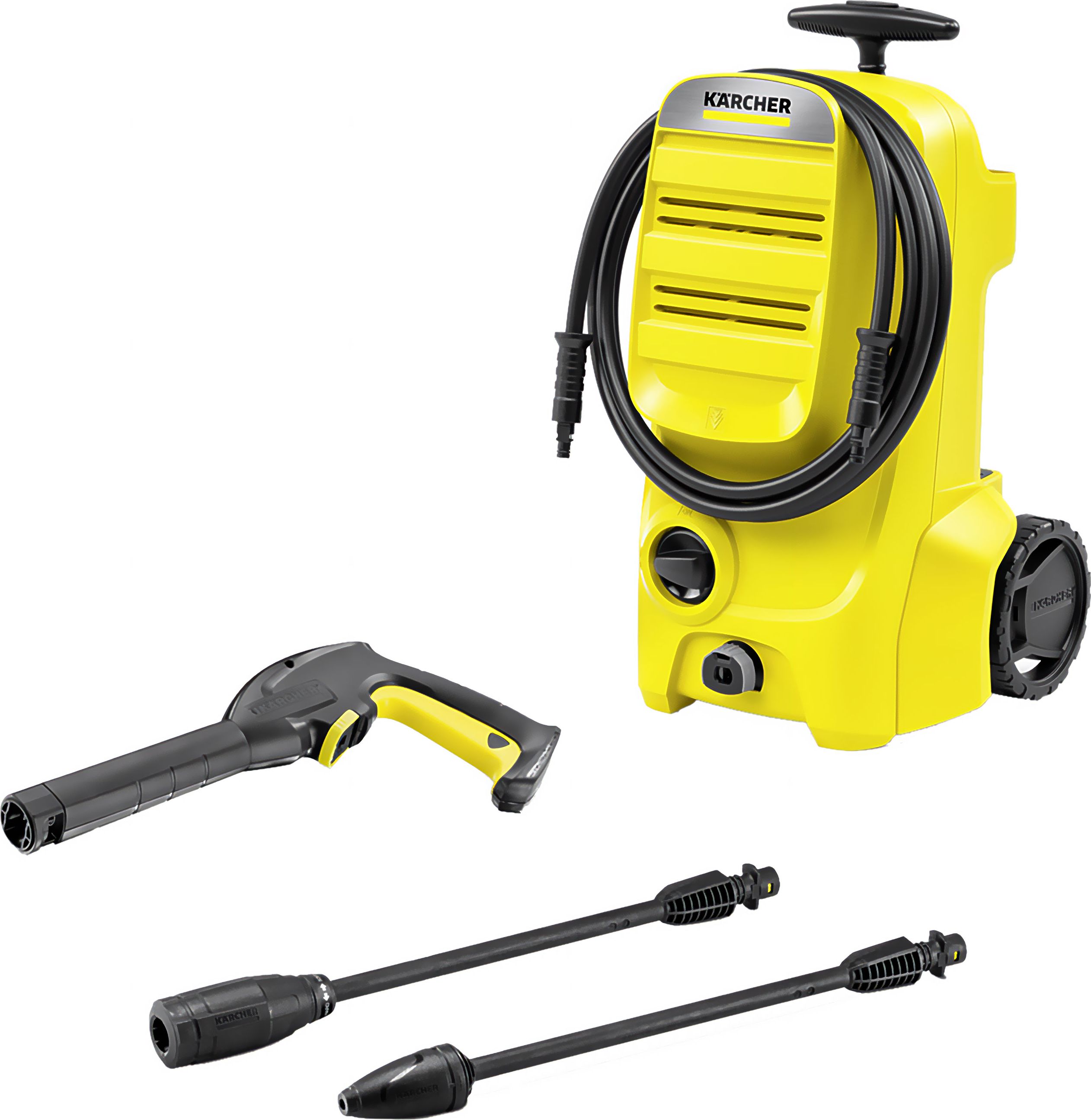 Kärcher K 3 Classic Pressure Washer - 120 bar - Yellow