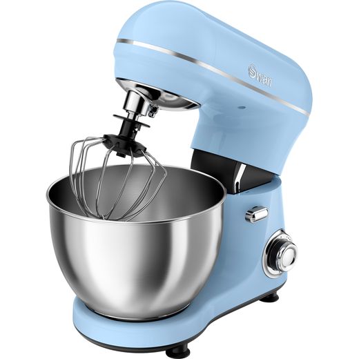 Swan Retro SP21060BLN Stand Mixer with 4 Litre Bowl - Blue
